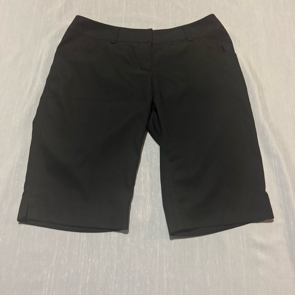 adidas Women's Black Bermuda Shorts